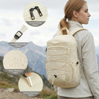 20L Hiking Travel Backpack for Women Men | Lightweight Backpacks with Luggage Trolley Strap, Daypack for Outdoor Daily Camping