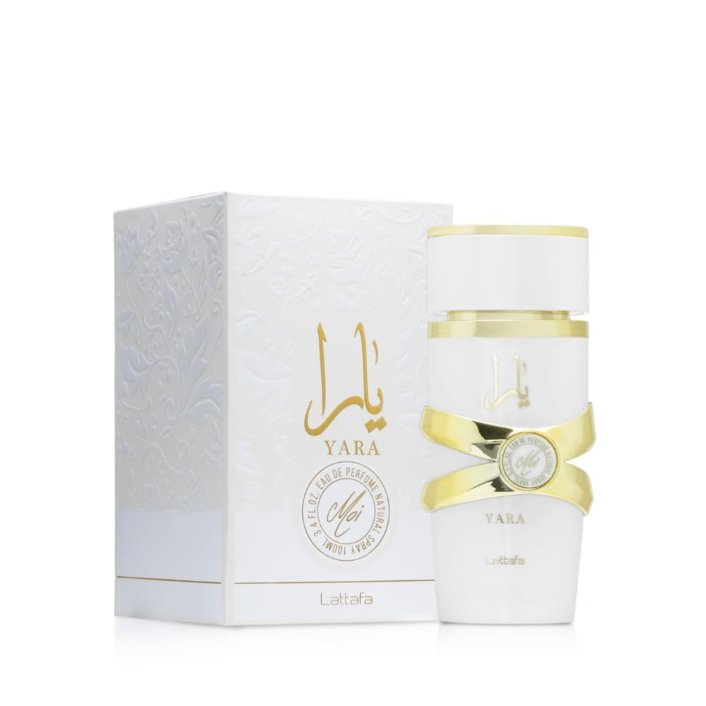Yara Moi - Floral, Fruity, Gourmand - Eau De Parfum Long-Lasting Fragrance for Women, 3.40 Ounce / 100 Ml