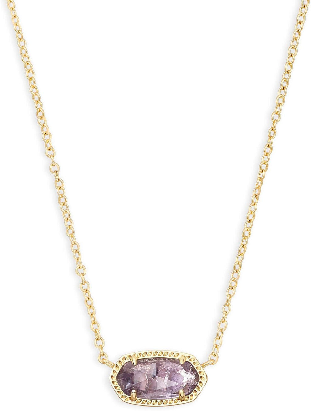 Kendra Scott Elisa Pendant Necklace for Women, Fashion Jewelry, 14K Gold-Plated