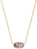 Kendra Scott Elisa Pendant Necklace for Women, Fashion Jewelry, 14K Gold-Plated
