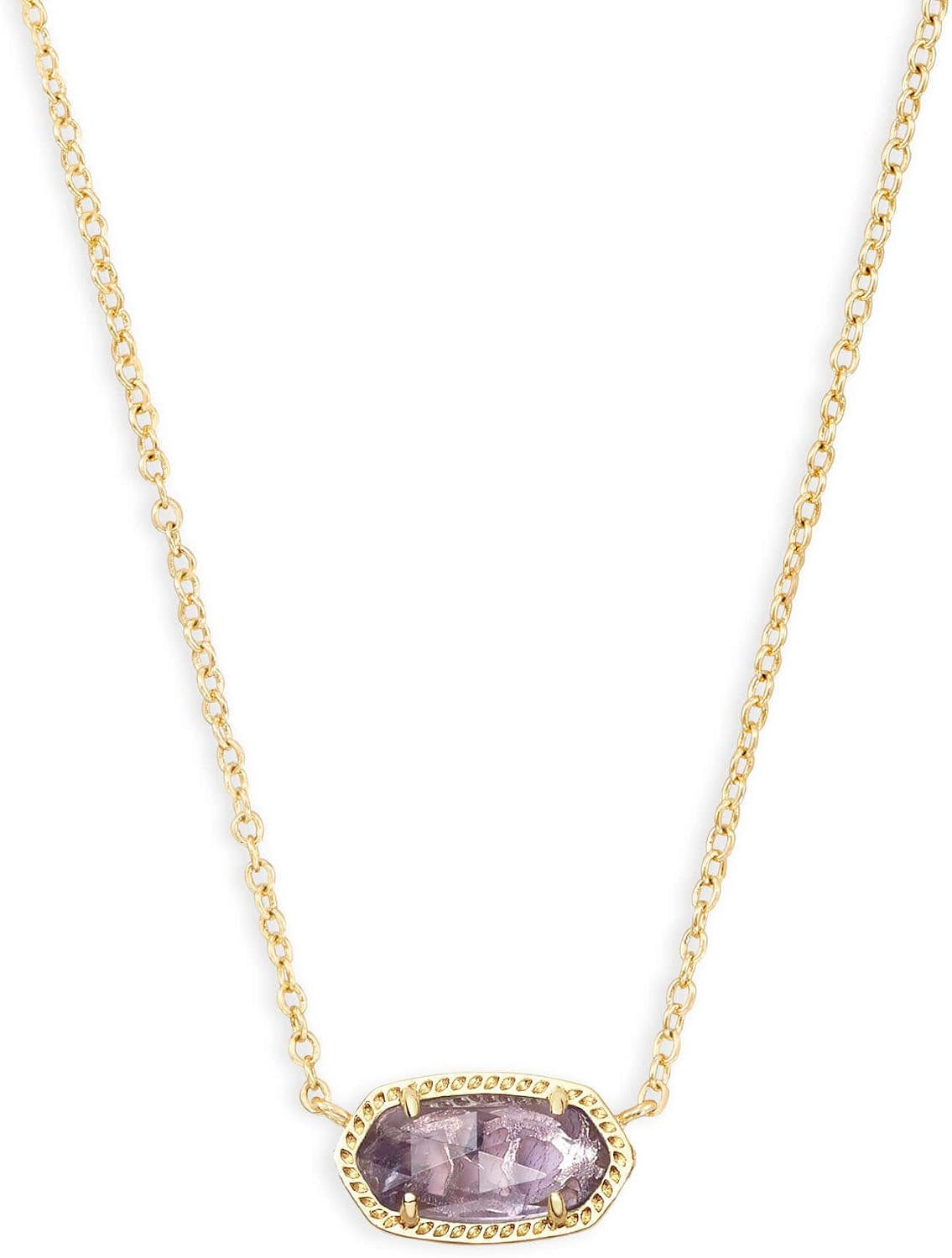 Kendra Scott Elisa Pendant Necklace for Women, Fashion Jewelry, 14K Gold-Plated