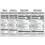 Cheese Crackers, Baked Snack Crackers, Lunch Snacks, Variety Pack (40 Pouches)