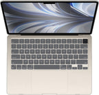 Compatible with 2024 2023 2022 Macbook Air 13 Inch Case M3 A3113 M2 A2681, Hardshell Case & Keyboardcover & Screenfilm for Mac Air 13.6 with Touch ID, Crystal Clear, KK-CYCL+2