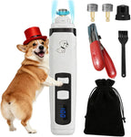 2026 Upgrade Dog Nail Clippers, Groom Silent Pro Nail Grinder Set, Dog and Cat Nail Clipper, Dog Nail Trimmers for Small and Medium-Sized Pets of Different Sizes