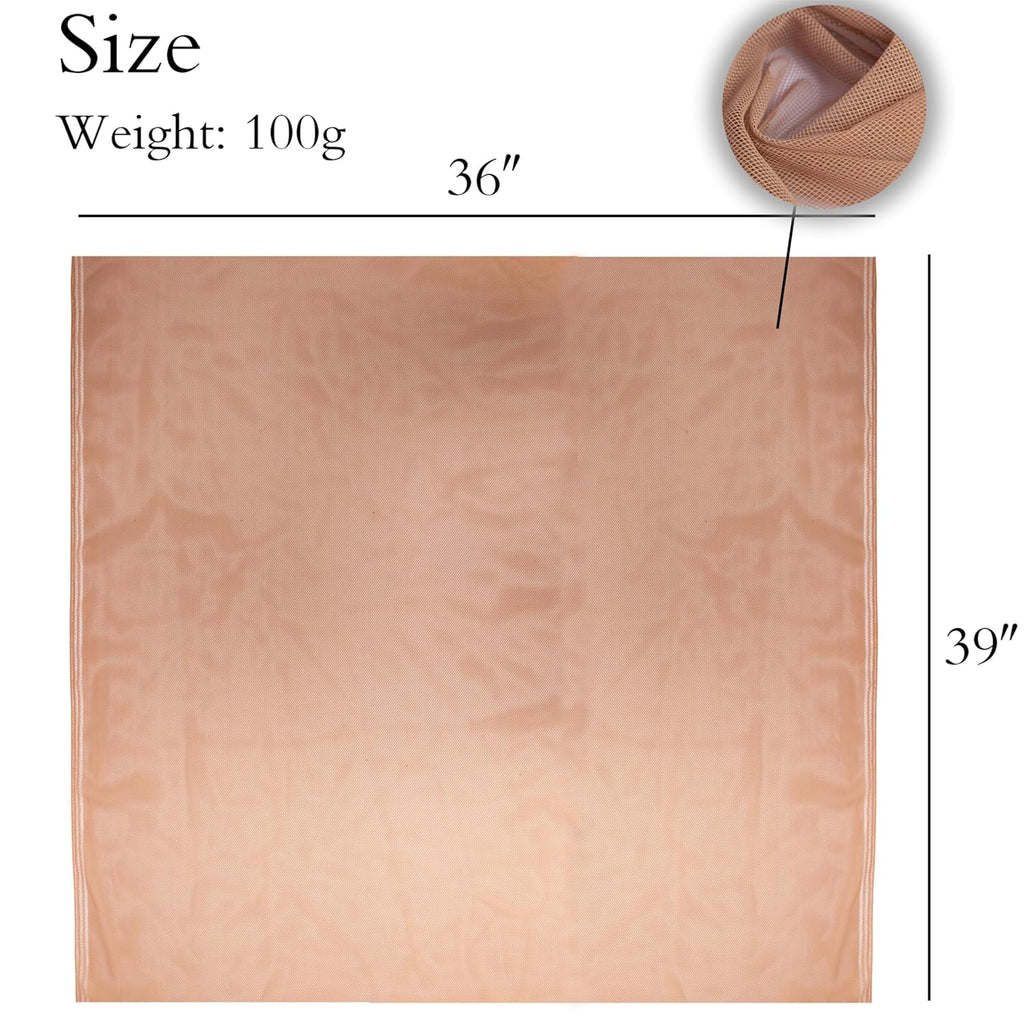 1 Yards Lace Net for Making Wig Cap Wig Accessories Mesh Fabric Stretch Fabric (SJ-39#12)