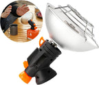 RDTGHY 1Set Portable Gas Heater Stainless Steel Mini Heater Fast Heating Compact Design for Outdoor Camping Emergency Heat Source