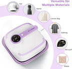 10"X10" Heat Press Machine, Fast Heating with Timer & Auto Shut-Off | DIY Iron-On Transfer Press for Clothes & Bags - Purple 2026 Update