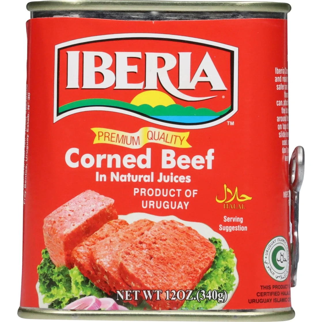 Premium Quality Corned Beef in Natural Juices, 12 Oz