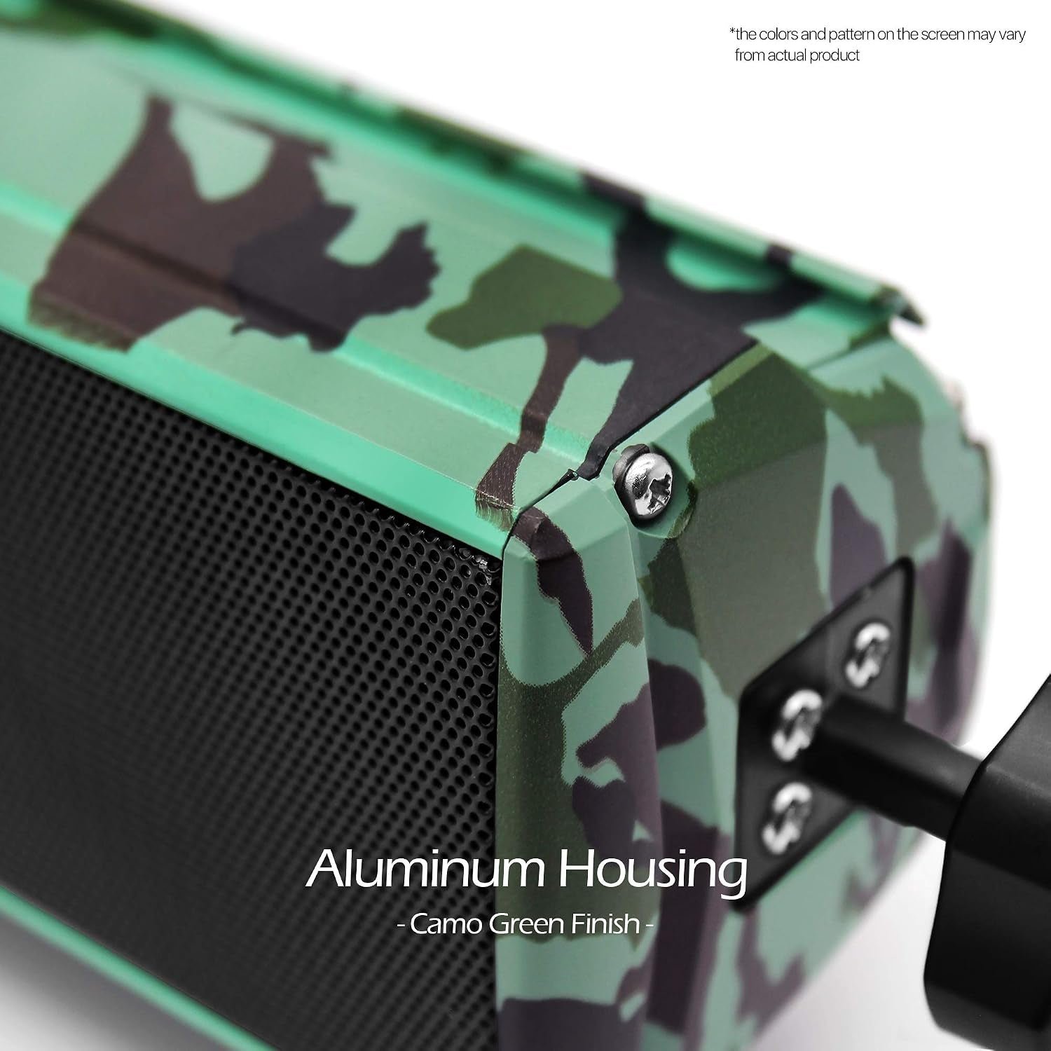 Motorcycle Bluetooth Speakers Waterproof with LED Light | Waterproof UTV Audio System with FM Radio, USB MP3 Player, AUX Input, and Compact Handlebar Mount Design.