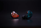 KZ AS10 5BA Hifi Stereo In-Ear Monitor Hifi Wired Earbuds Earphones | with 0.75Mm 2 Pin Cable, Five Balanced Armature Drivers, Noise Cancelling, W/O Mic, Cyan