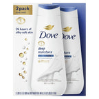 Deep Moisture Nourishing Long Lasting Women'S Body Wash Twin Pack, 20 Fl Oz