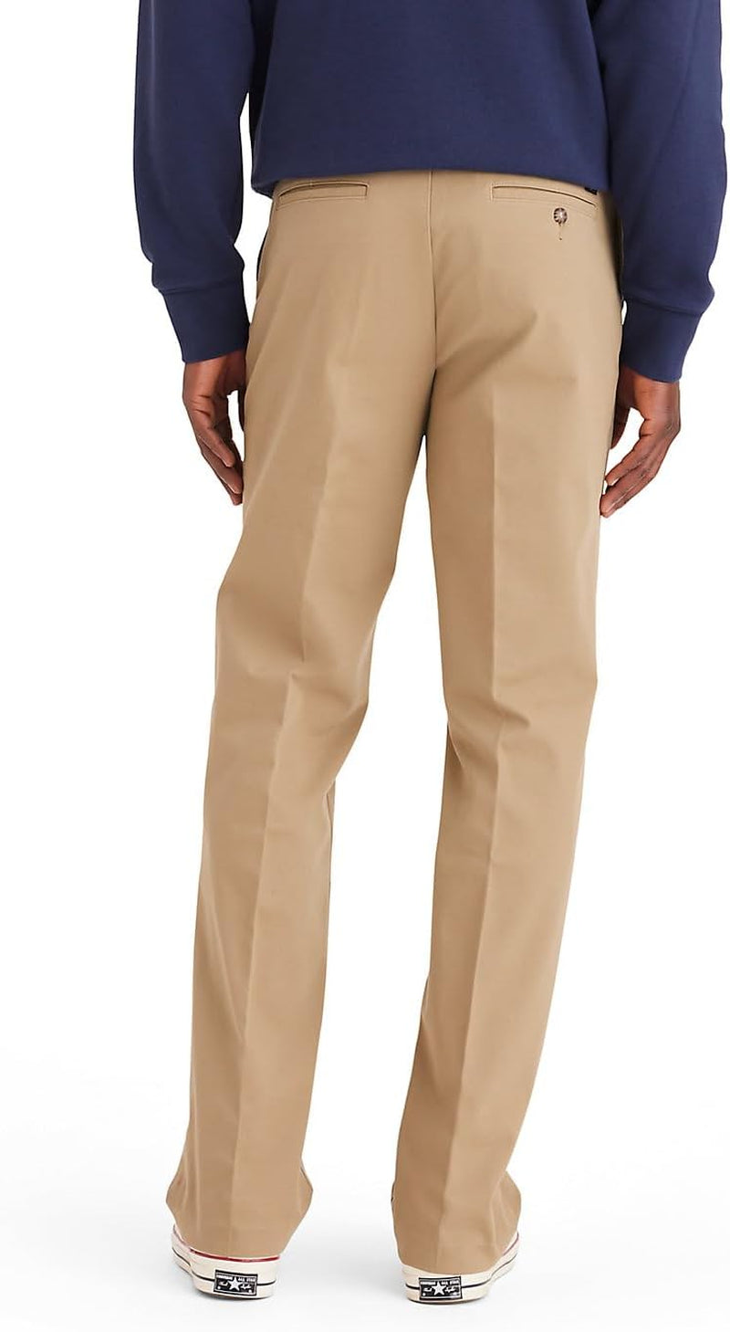 Men'S Classic Fit Workday Khaki Smart 360 FLEX Pants (Standard and Big & Tall)