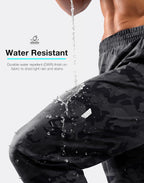Men'S Joggers with Zipper Pockets Lightweight Athletic Workout Pants Quick Dry Sweatpants for Men Running Hiking