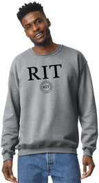 Crewneck Sweatshirt for College, Heritage Logo, Adult Unisex