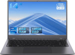 Laptop Computer, Pentium Gold up to 3.4Ghz (Beats Pentium, Celeron), Type-C PD, HDMI, USB 3.2, TF Card Slot, 14" FHD IPS, 8GB RAM, 128GB SSD, up to 2TB, Laptop for Student, Business, Office
