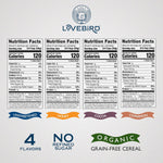 Healthy Cereal That Actually Tastes Good - Organic & 100% Real Food, No Refined Sugar & Gluten Free Cereal, Paleo, Keto Friendly Healthy Snacks for Kids, Adults - [Variety] [3-Pack]