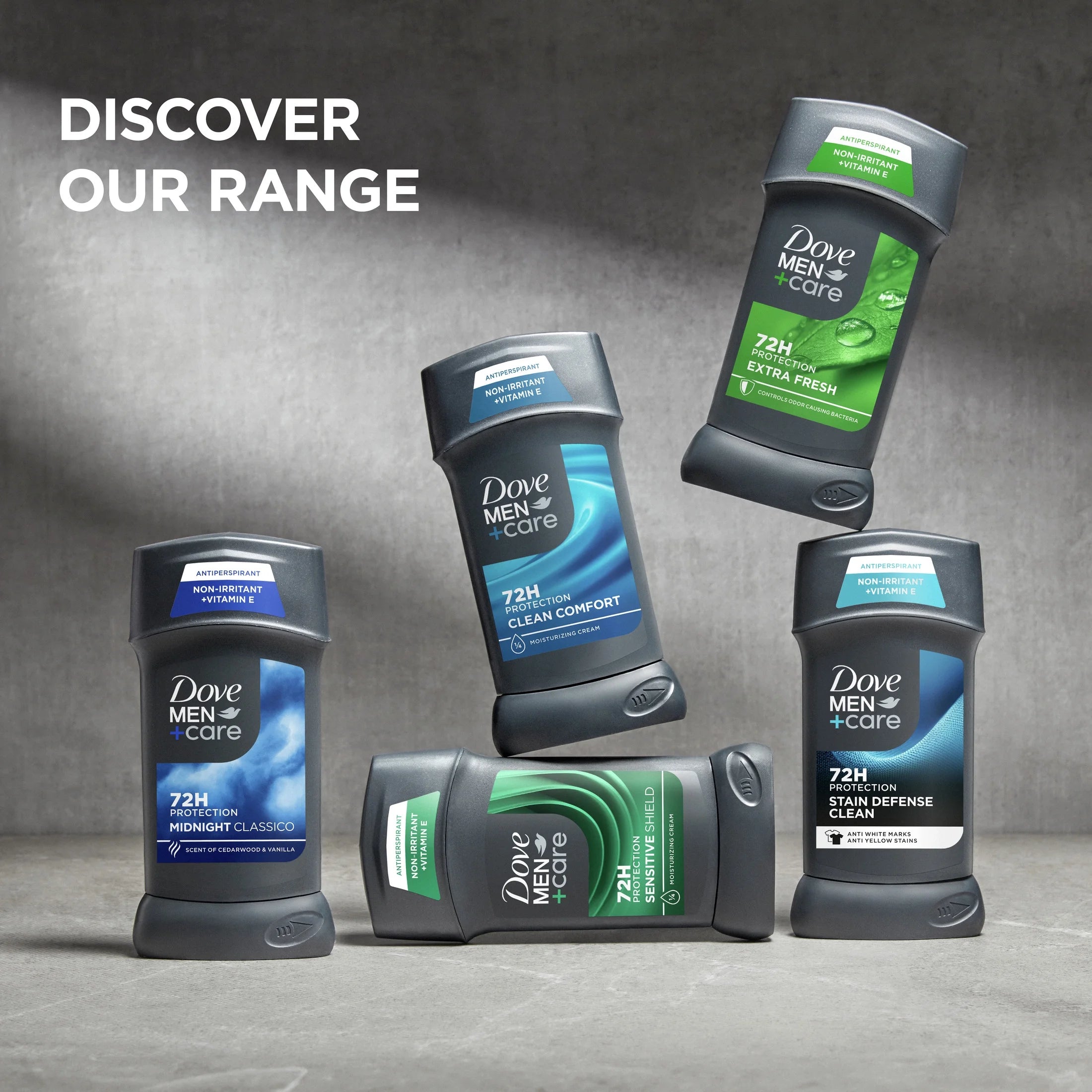 Stain Defense Long Lasting Men'S Antiperspirant Deodorant Stick, Cool, 2.7 Oz Twin Pack