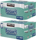 Kirkland Signature Premium Big Roll Paper Towels 24-Roll, 160 Sheets per Roll