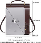 Leather Backpack Purse for Women Fashion Travel Shoulder Bag | Genuine Leather and Microfiber Leather, College Backpacks, Vintage, Casual Work Bag