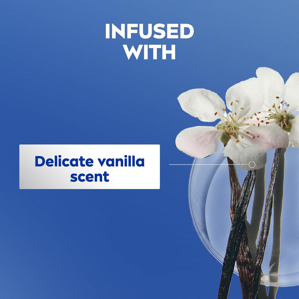 Oil in Lotion Body Lotion, Vanilla and Almond Oil, 3 X 16.9 FL OZ | Vanilla Scented Lotion Enriched with Almond Oil, Instant Smooth Skin Feel, Fast-Absorbing, Non-Greasy, 48-Hour Moisturizer