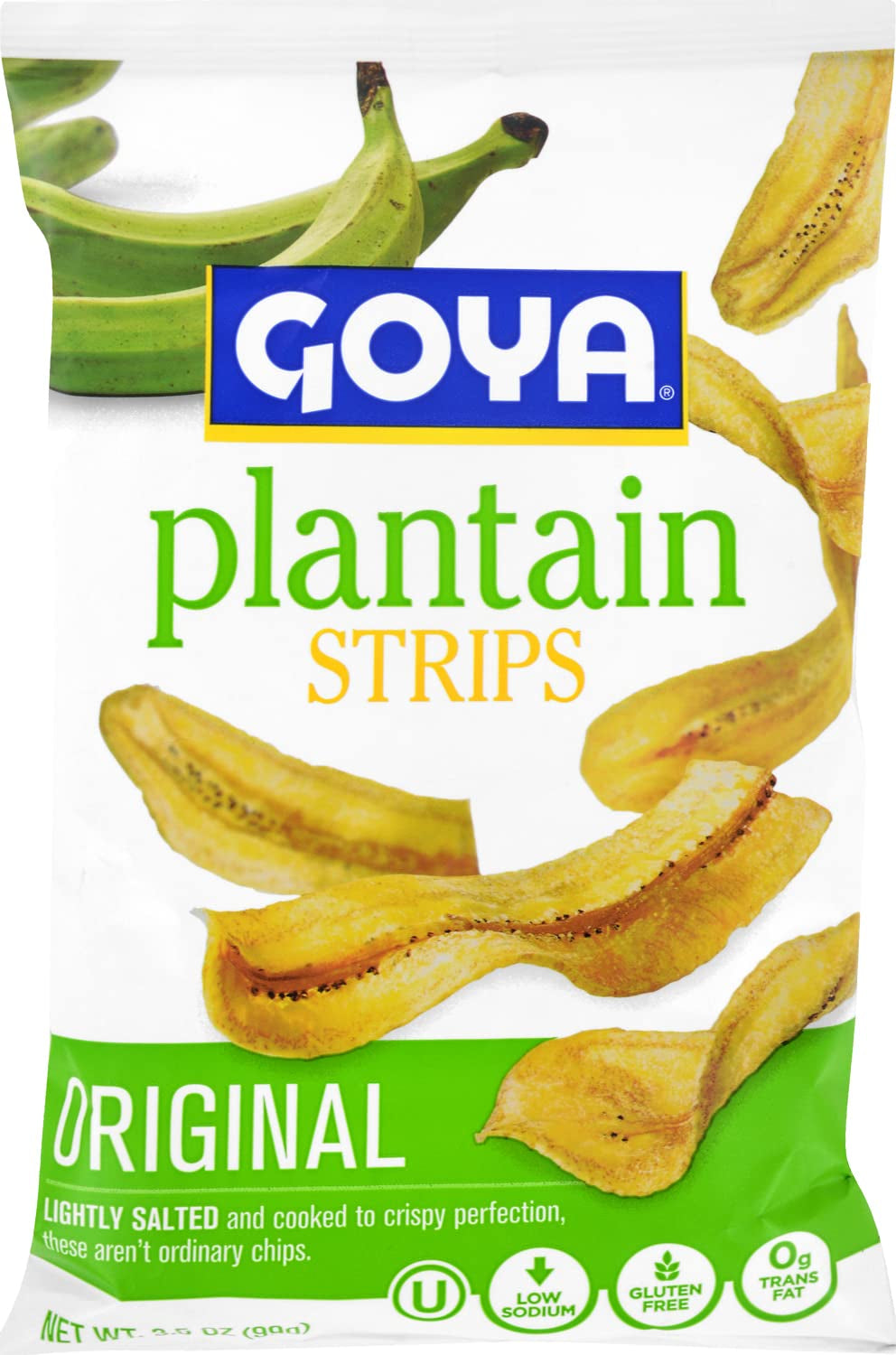 Foods Plantain Chips Strips, 3.5 Ounce (Pack of 12)