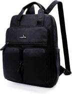 Backpack Purse for Women Soft Washed Leather Multi Pocket Casual Travel Backpacks…