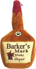Power Plush Squeaky Dog Toy, Barker'S Mark, Large | Built in Squeaker & Crinkle, Reinforced Mesh Lining, Machine Washable, Soft for Puppies, Seniors & Light Chewers