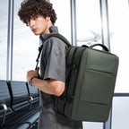 Carry-On Backpack, 45L Expandable Travel Backpacks,Weekend Backpack Briefcase,Waterproof Laptop Backpack Fits for 17.3” Laptop