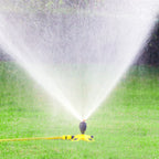 Garden Watering Sprinkler,Lawn Sprinkler,360 Degree Rotating Lawn Sprinkler Large Area Coverage - Adjustable, Weighted Gardening Watering System