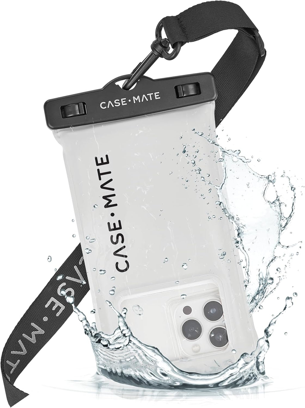 IP68 Waterproof Phone Pouch - Sand Dollar | Touchscreen Floating Waterproof Phone Case with Crossbody Lanyard - Fits All Phones - Beach Cruise Ship Travel Essentials