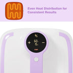 10"X10" Heat Press Machine, Fast Heating with Timer & Auto Shut-Off | DIY Iron-On Transfer Press for Clothes & Bags - Purple 2026 Update