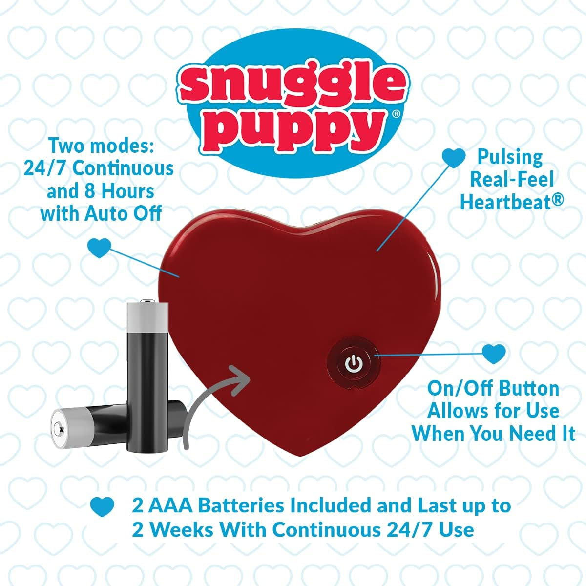 Snuggle Puppy Essentials Starter Kit, Heartbeat Toy & Blanket, Pink, Calming Comfort Toy, Puppy Blanket, Teething Toy, 3 Heat Packs, New Puppy Essentials for First Nights and Crate Training