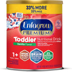 Premium Toddler Nutritional Drink, Try Our Brain Supporting Trio, Natural Vanilla Flavor, 32Oz Can (Pack of 2)