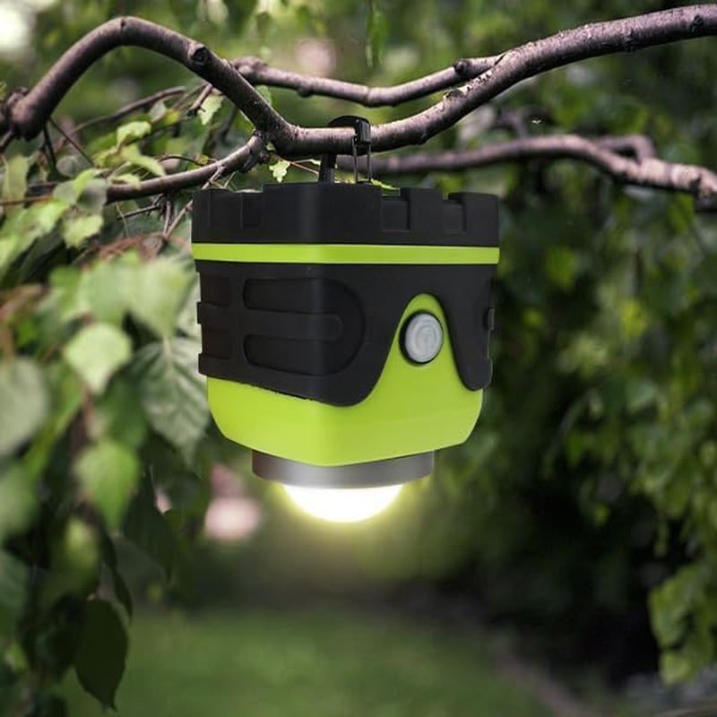 LED Camping Lantern, Battery Powered Bright LED Lantern with 1000LM, IPX4 Waterproof Tent Light, Perfect Camping Flashlight for Hiking, Camping, Hurricane, Emergency, Survival Kits, Home