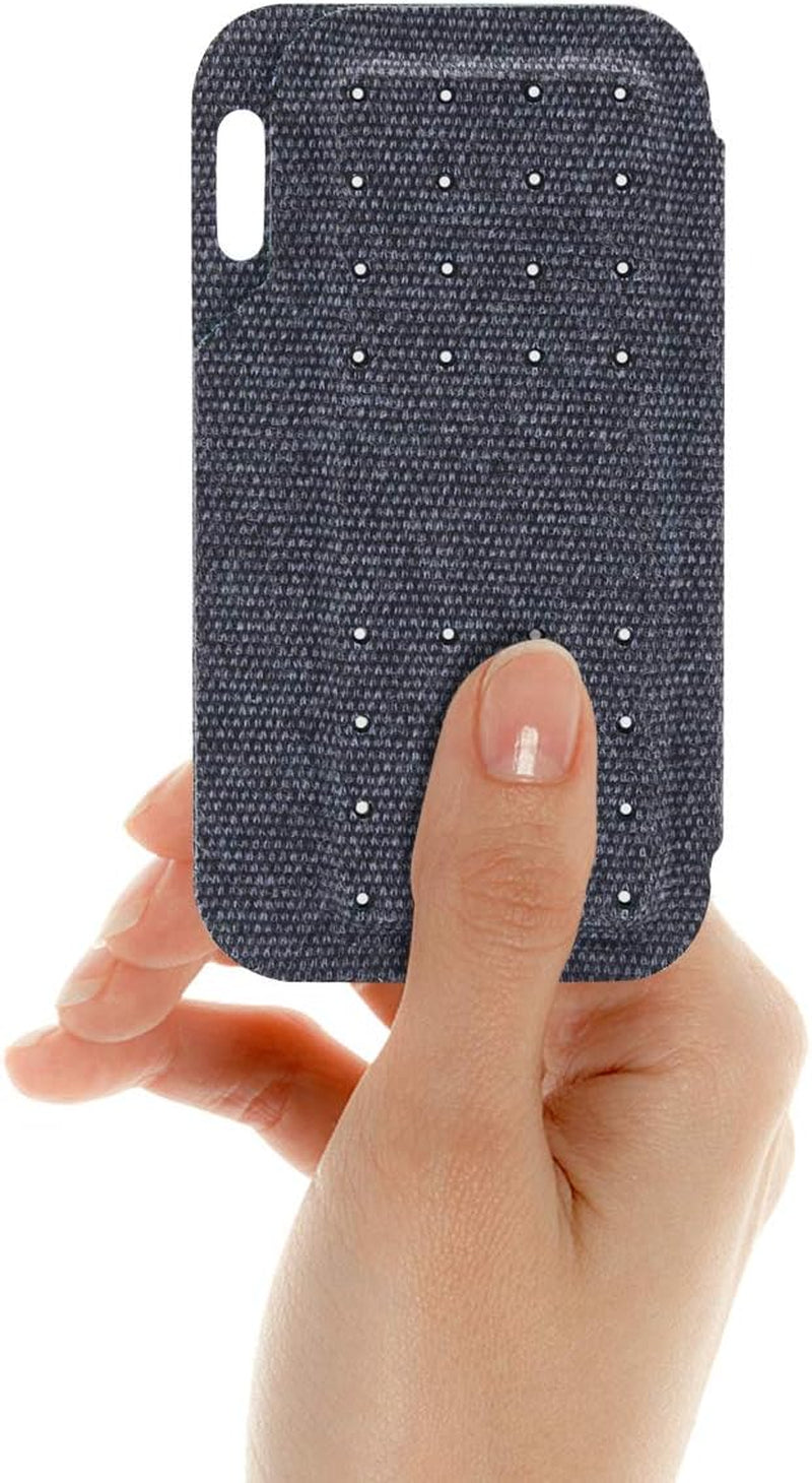 Carrying Case for Kardia Mobile EKG Monitor - Travel Kardia Case Fits in Pocket, Features Magnetic Closure to Keep Kardia Device Safe on the Go, NOT Fit Kardiamobile 6L,Dark Blue
