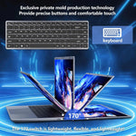 2026 Silver Laptop, Pentium Gold 6500Y Processor(Up to 3.4 Ghz),8Gb RAM 256GB SSD,14 Inch FHD IPS Display, 5000Mah Battery,Type-C