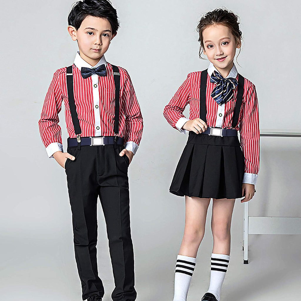 2 Pack Kids Adjustable Magnetic Belt Boys Girls Elastic Belt with Easy Magnetic Buckle