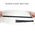 Black Elastic Bands Wig Accessories for Making Wigs/Lace Frontal/Lace Closure 2.5Cm Width 6Pcs (Elastic Band, 6Pcs) | 2.5Cm Wide Sturdy Black Elastic Bands, 6 Pieces per Set, Flexible Stretch, Wig Making, Lace Frontal and Lace Closure Fixing