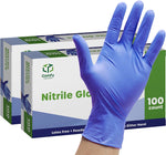 Nitrile Gloves Disposable Latex Free Cleaning Gloves, Medium 200-Pack