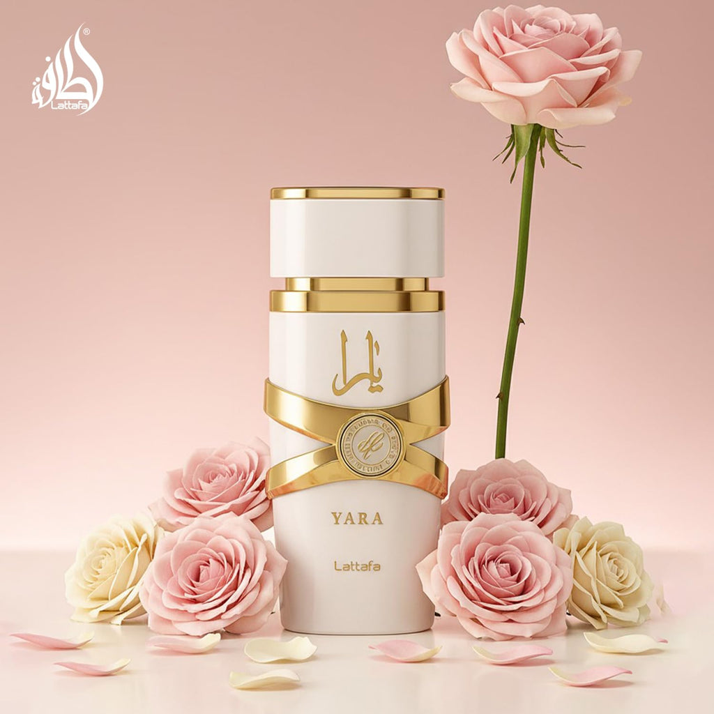 Yara Moi - Floral, Fruity, Gourmand - Eau De Parfum Long-Lasting Fragrance for Women, 3.40 Ounce / 100 Ml