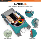 Foldable Hiking Backpack - 10L/15L Small Lightweight Daypack Breathable Travel Backpacks