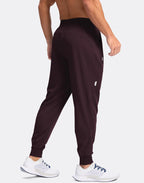 Men'S Joggers with Zipper Pockets Lightweight Athletic Workout Pants Quick Dry Sweatpants for Men Running Hiking