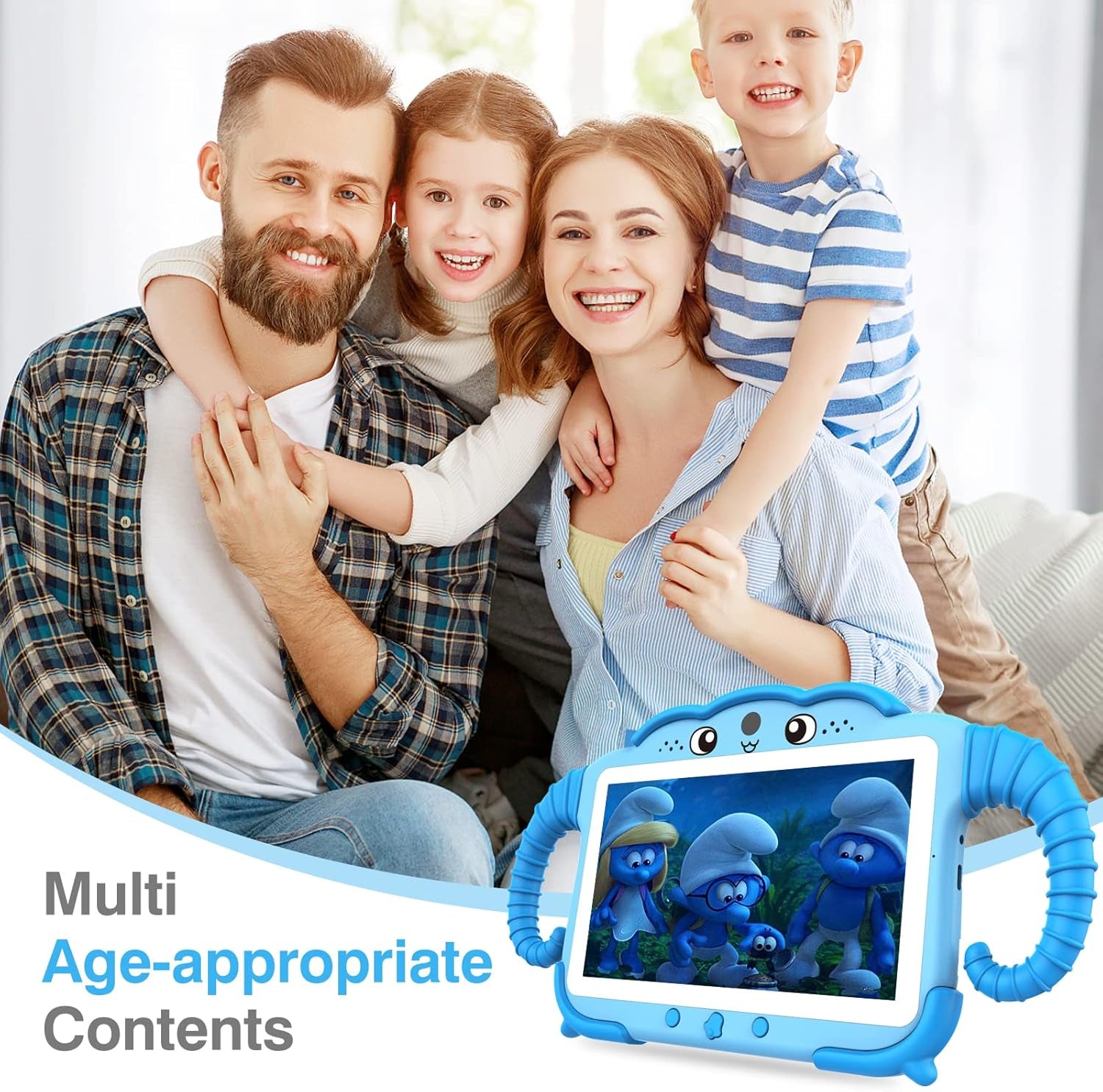 Tablet for Kids 7IN Kids Tablet for Toddlers 32GB Toddler Tablet for Children Android Kids Learning Tablet with Educational Game, HD IPS Screen, GMS Certificate with Parent Controls Best Gift