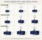 Extra Large Storage Duffle Bag for Travel, Black Big Traveling Duffle Bag