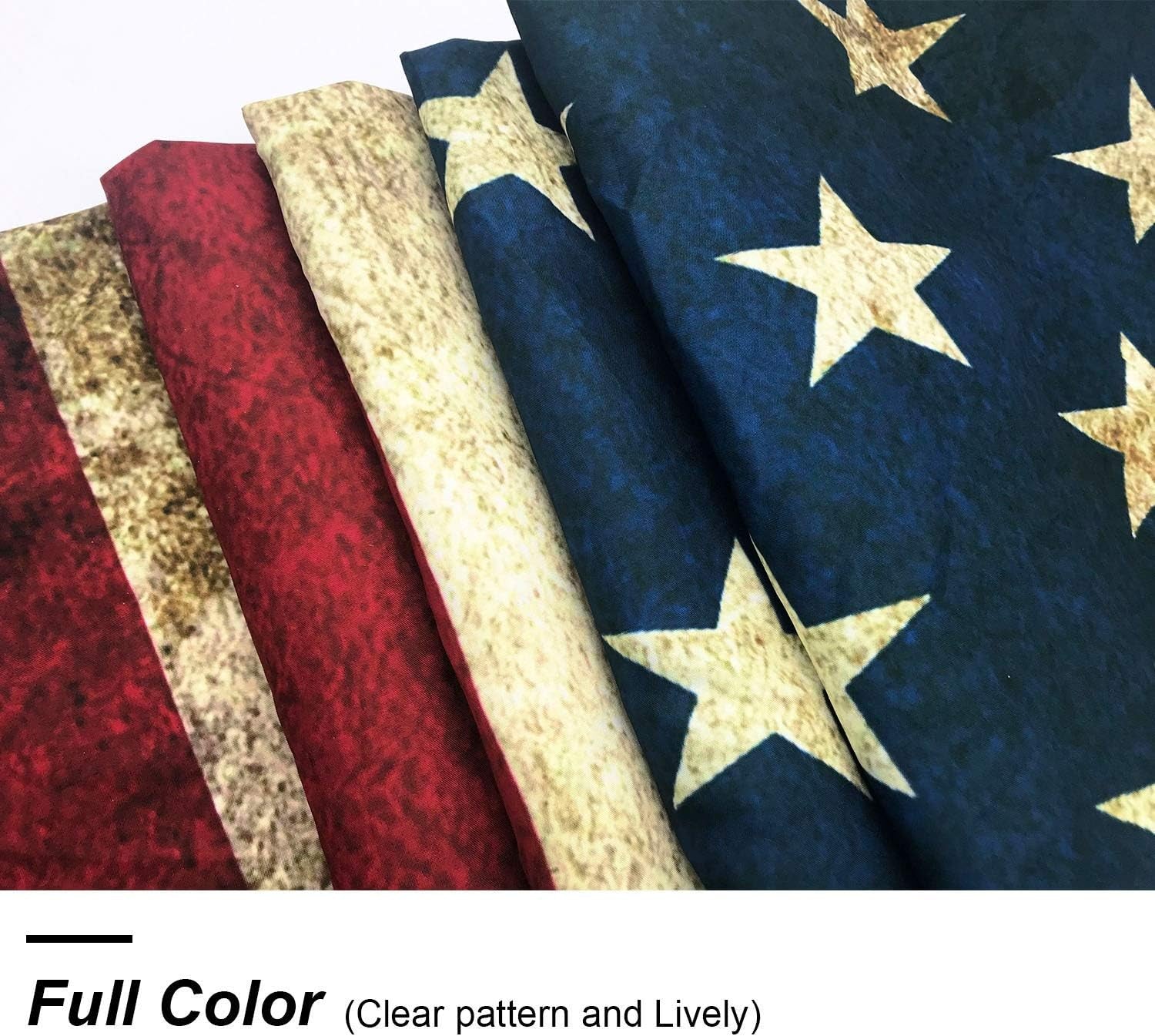 American Flag Wall Hanging Vintage Retro Stars and Stripes Tapestry for Dorm Bedroom Living Room College 60" L X 40" W, USA Flag