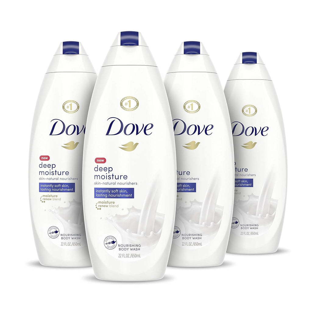 Body Wash Deeply Nourishing – Pack of 4 22 Oz