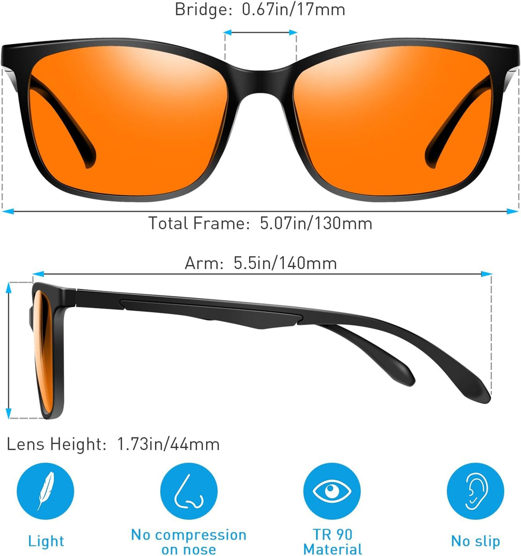 Blue Light Blocking Glasses Gaming Computer Glasses Powerful Professional Screen Filter