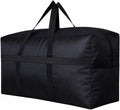 Extra Large Storage Duffle Bag for Travel, Black Big Traveling Duffle Bag