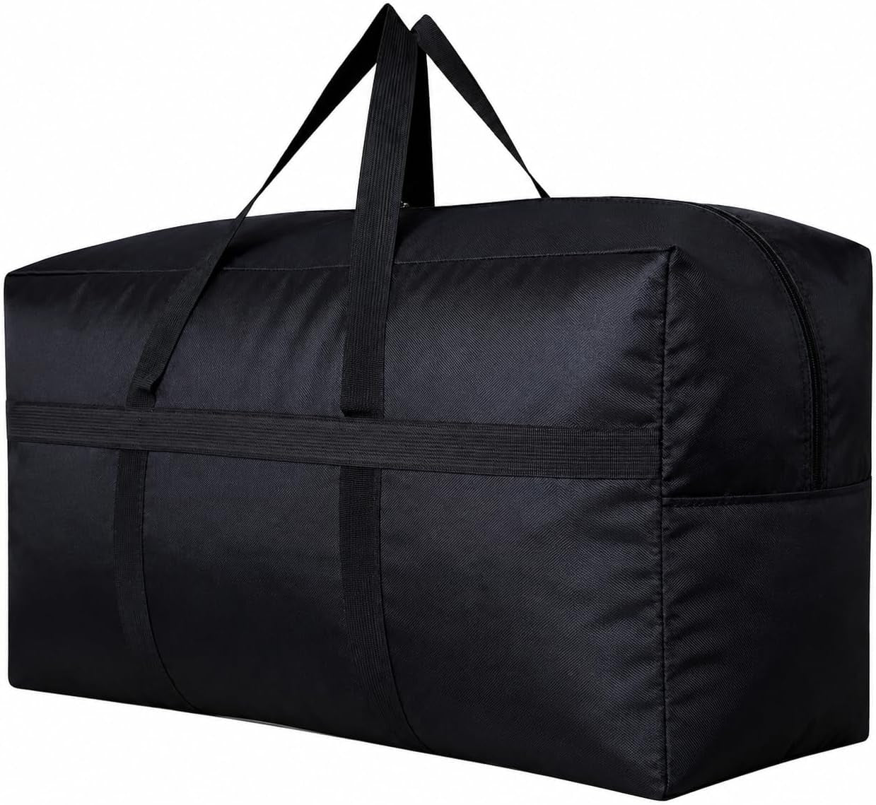 Extra Large Storage Duffle Bag for Travel, Black Big Traveling Duffle Bag