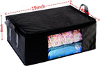 Storage Bags G01B, Dark Black, 3 Count